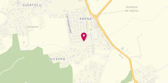 Plan de Pharmacie Papi-Stefani, Arena-Vescovato
Place Neuve, 20215 Vescovato