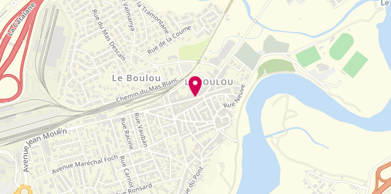 Plan de Pharmacie Barthès, 50 Avenue du General de Gaulle, 66160 Le Boulou