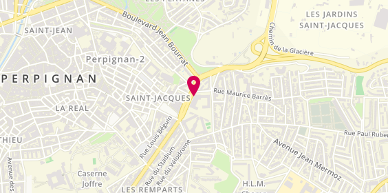 Plan de Pharmacie Saint Jacques, 10 Boulevard Anatole France, 66000 Perpignan