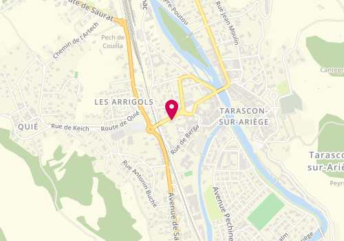 Plan de Pharmacorp, 9 avenue Paul Joucla, 09400 Tarascon-sur-Ariège