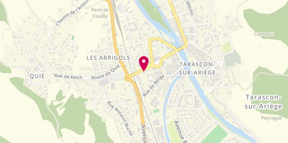 Plan de Pharmacorp, 9 avenue Paul Joucla, 09400 Tarascon-sur-Ariège