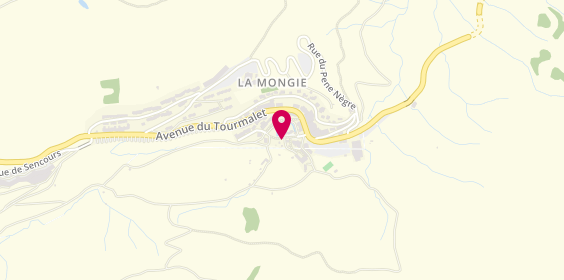 Plan de Pharmacie du Tourmalet, Residence le Pic d'Espade
Avenue du Tourmalet
La Mongie, 65200 Bagnères-de-Bigorre