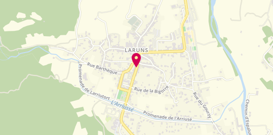 Plan de Pharmacie de Laruns, 12 Rue du Port, 64440 Laruns