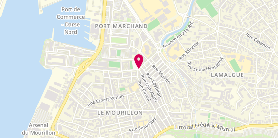 Plan de Pharmacie Lamalgue, 189 Boulevard Bazeilles, 83000 Toulon