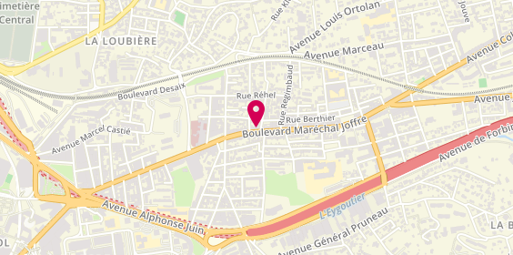Plan de Pharmacien Giphar, 123 Boulevard du Marechal Joffre, 83100 Toulon