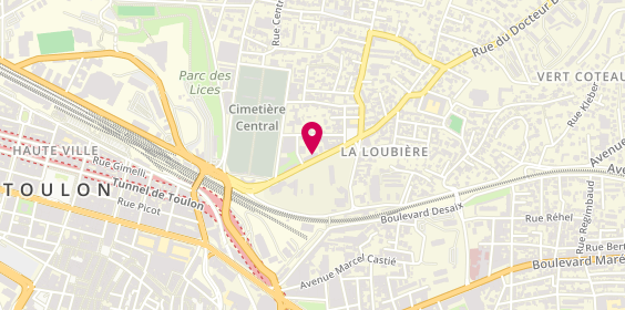Plan de Pharmacie de la Loubière, 299 Boulevard de la Democratie, 83000 Toulon