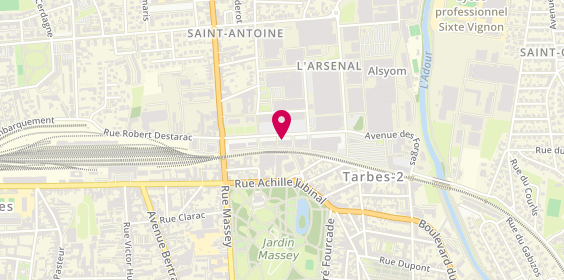 Plan de Pharmacie Saint Antoine, 6 Avenue des Forges, 65000 Tarbes