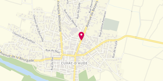 Plan de Pharmacie des écoles, 14 Boulevard de Vingré, 11590 Cuxac-d'Aude