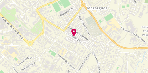 Plan de Pharmacie Valente, 57 Rue Emile Zola, 13009 Marseille