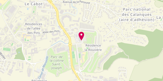 Plan de Grande Pharmacie de la Rouvière, 83 Boulevard du Redon, 13009 Marseille