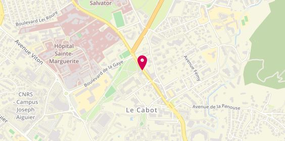 Plan de Pharmacie Hancy Layet, 28 Boulevard du Cabot, 13009 Marseille