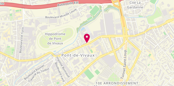 Plan de Pharmaciens d'Officine Domeric, 159 Boulevard Pont de Vivaux, 13010 Marseille
