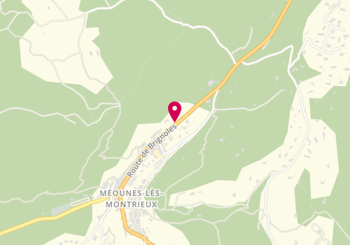 Plan de Pharmacie Croce Estublier, Route de Brignoles Les Lones, 83136 Méounes-lès-Montrieux