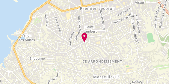 Plan de Pharmacie d'Endoume, 2 Boulevard Bompard
203 Rue d'Endoume, 13007 Marseille