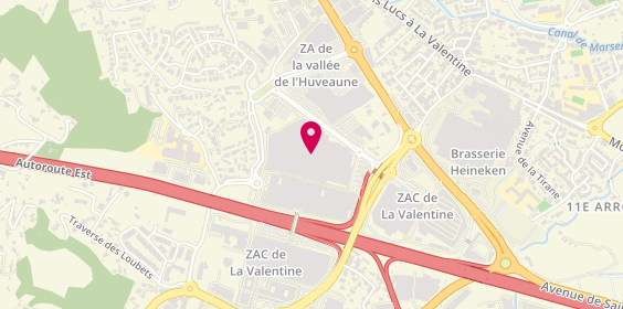 Plan de Boticinal, Route de la Sablière Les Allées Casino Centre Commercial, 13011 Marseille
