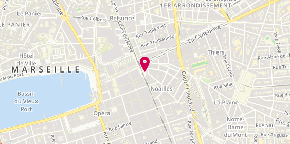 Plan de Pharmacie Guelton, 5 Cours Saint Louis, 13001 Marseille