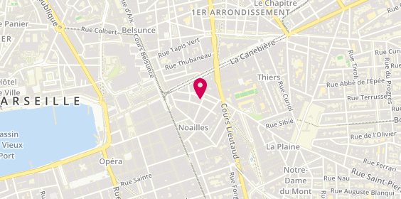 Plan de Grande Pharmacie du Marché des Capucins, 17 Rue Rodolphe Pollak, 13001 Marseille