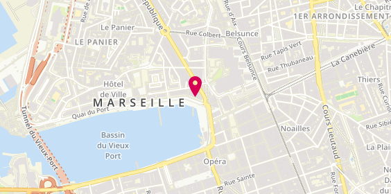 Plan de SELAS Pvp et Associés, 4 Quai du Port, 13002 Marseille