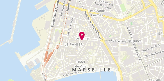 Plan de Pharmacie du Panier, 19 Rue du Panier, 13002 Marseille