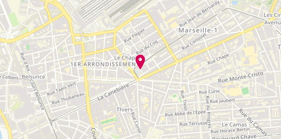 Plan de Pharmacie du Chapitre, 10 Square Stalingrad, 13001 Marseille