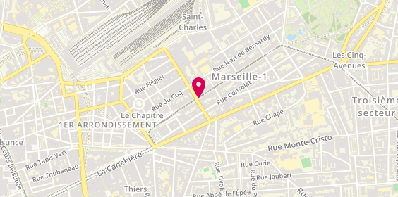 Plan de Pharmacie Roche, 26 Boulevard Longchamp, 13001 Marseille