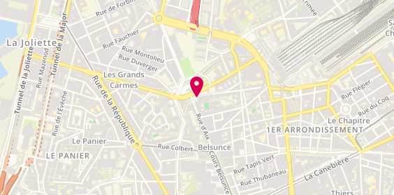 Plan de Pharmacie de la Porte d'Aix, 10 Place Jules Guesde, 13001 Marseille