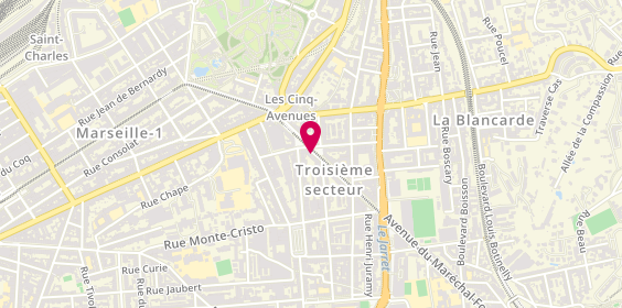 Plan de SELURL Pharmacie Clémenceau, 14 Avenue Marechal Foch, 13004 Marseille