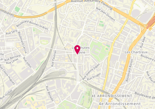 Plan de Giphar, 40 avenue des Chutes Lavie, 13004 Marseille