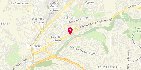 Plan de Pharmacie du 13 Eme, 60 Avenue de la Croix Rouge, 13013 Marseille