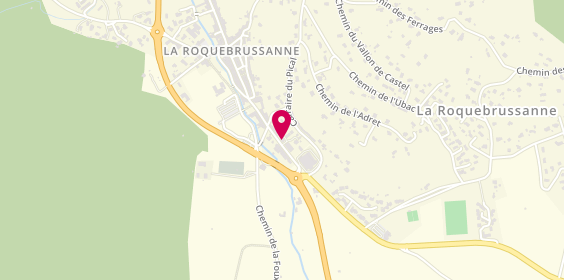 Plan de Pharmacie Carnot, 32 Avenue Saint Sebastien, 83136 La Roquebrussanne