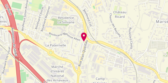 Plan de HADJADJ Stéphan, 487 Rue Jean Queillau, 13014 Marseille