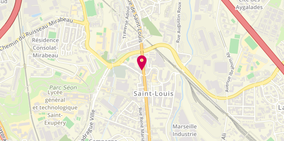 Plan de Phamacie Saint Louis, 89 Route Nationale de Saint Louis, 13015 Marseille