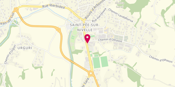 Plan de Pharmacie de la Nivelle S A R L, Section Ae N 117
Residence Laminak, 64310 Saint-Pée-sur-Nivelle