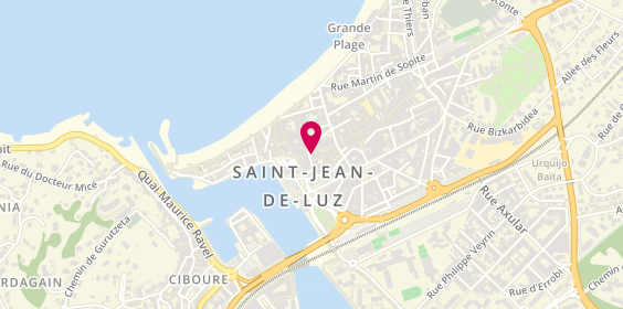 Plan de Lafayette, 4 Rue Gambetta, 64500 Saint-Jean-de-Luz