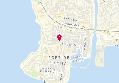 Plan de Pharmacie de la Poste, 37 Avenue Maurice Thorez, 13110 Port-de-Bouc