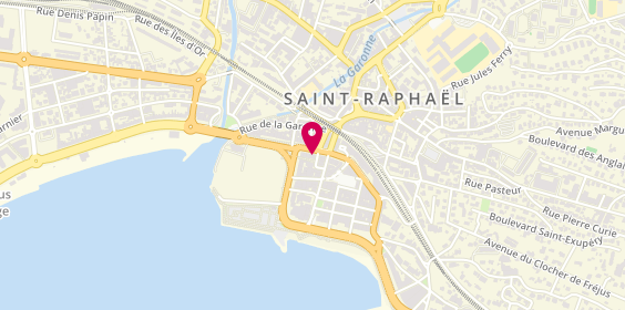 Plan de Pharmacie Centrale, 33 Rue Alphonse Karr, 83700 Saint-Raphaël