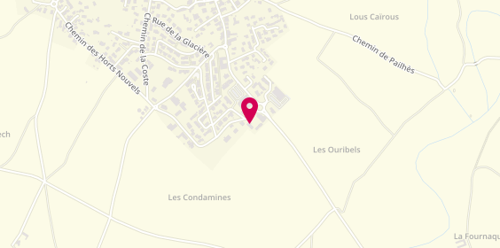 Plan de Pharmacie des Eaux Vives, Zone Artisanale du Pounchou, 34490 Murviel-lès-Béziers