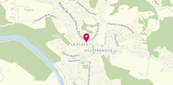 Plan de Pharmacie de Villefranque, Local Multiple Rural
117 Route de Saint Pierre d'Irube
Le Bourg, 64990 Villefranque