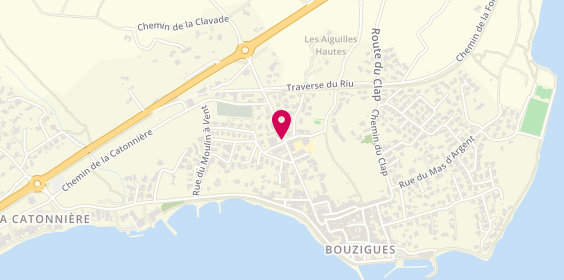 Plan de Pharmacie de la Lagune, 18 Bis Avenue Alfred Bouat, 34140 Bouzigues