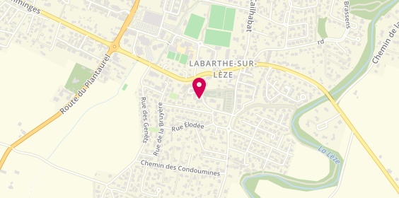 Plan de Pharmacie DU FORT, 208 Place de Fort, 31860 Labarthe-sur-Lèze