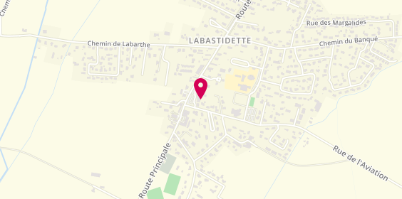 Plan de Pharmacie Pons, Place de l'Eole, 31600 Labastidette