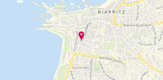 Plan de Pharmacie Vincent, 44 Rue Gambetta, 64200 Biarritz