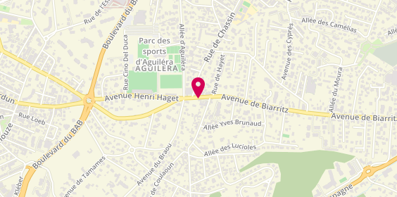 Plan de Pharmacie d'Aguilera, 97 Avenue de Biarritz, 64600 Anglet