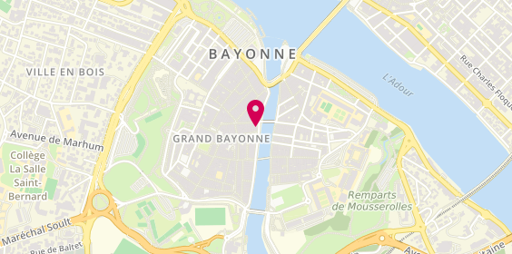 Plan de Pharmacie de la Nive, 31 Quai Commandant Roquebert, 64100 Bayonne
