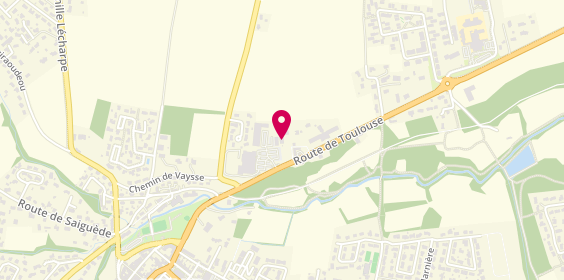 Plan de Pharmacie Lafayette du Lys, 615A Route de Toulouse, 31470 Saint-Lys