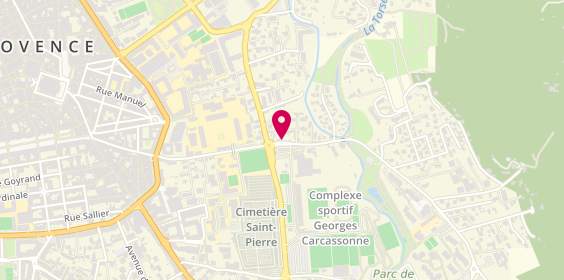 Plan de Pharmacie du Stade, 21 avenue des Écoles Militaires, 13100 Aix-en-Provence