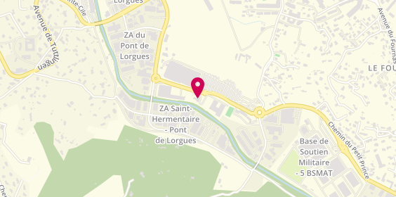 Plan de Pharmacie du Salamandrier, Centre Commercial le Salamandrier
Zone Industrielle Saint Hermentaire, 83300 Draguignan
