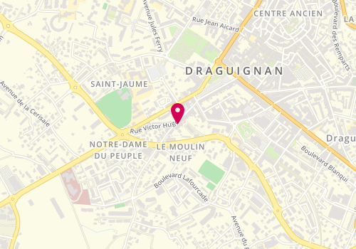 Plan de Pharmacie du Dragon, Résidence Notre Dame du Peuple
Boulevard Mege Mouries, 83300 Draguignan