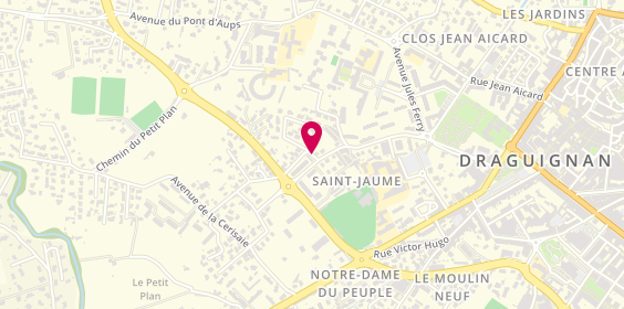 Plan de Pharmacie Saint Jaume, 352 Chemin de Saint Jaume, 83300 Draguignan