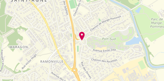 Plan de Pharmacie du Port, Rond-Point Salvador Allende, 31520 Ramonville-Saint-Agne